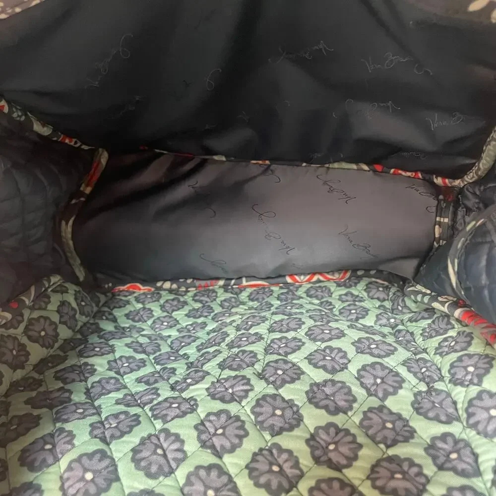 Vera Bradley Campus Backpack Nomadic Floral Quilted Travel Bag Carry On Large - Picture 11 of 16